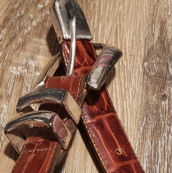 Onyx by Brighton Brown Leather Belt - Picture 5 of 8